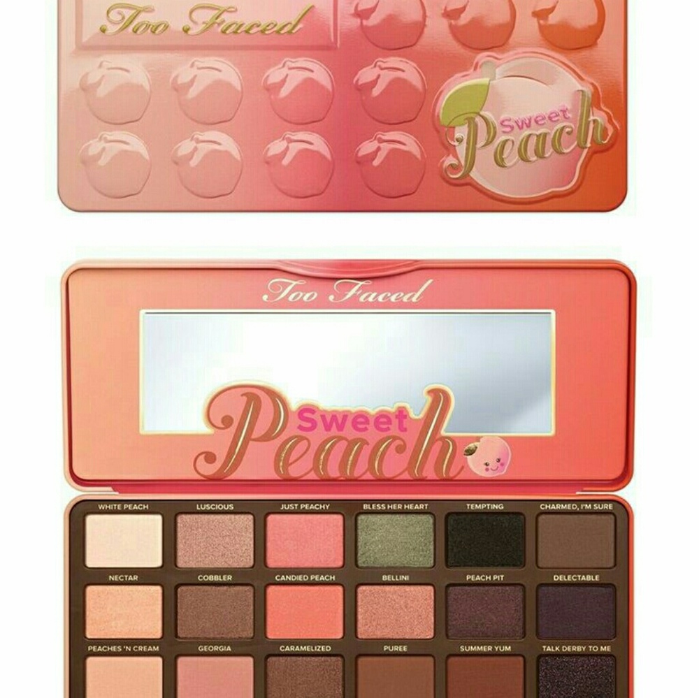 Too Faced Sweet Peach Pallette  New
